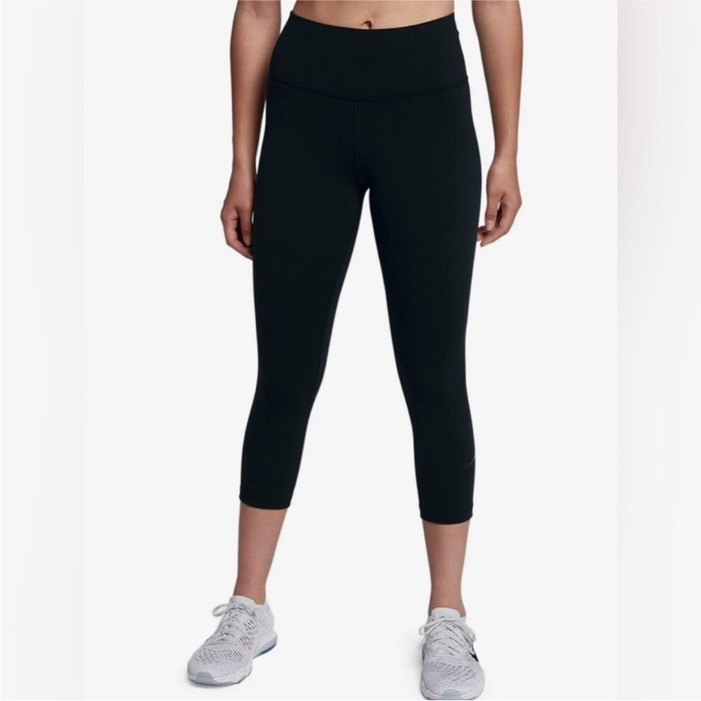 Nike Sculpt Lux Dri-fit Cropped Tights High Rise Woman’s Size Small Black